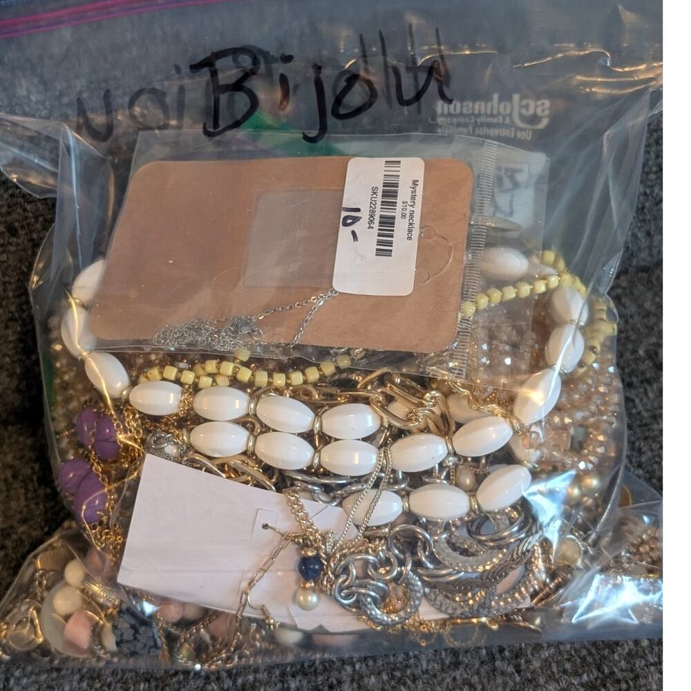 Jewelry Lot Bijoux Wearable Over 4 Lbs Mixed Jewelry Mystery Bag